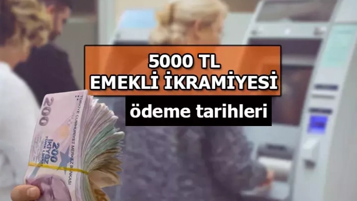 &Ccedil;alışan ve &Ccedil;ift&ccedil;i emeklilere 5 Bin liralık emekli ikramiyesi ne zaman verilecek?