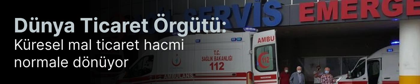 D&uuml;nya Ticaret &Ouml;rg&uuml;t&uuml;: K&uuml;resel mal ticaret hacmi normale d&ouml;n&uuml;yor